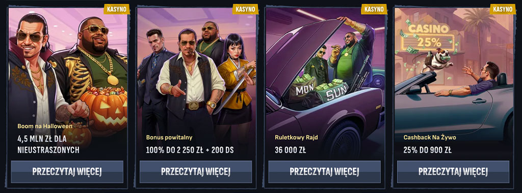 kasyna Polska i gry hazardowe, Cashback za Utracone Środki