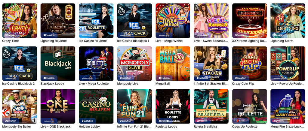 Kasyno na Żywo, Blackjack, Poker, kasyno live