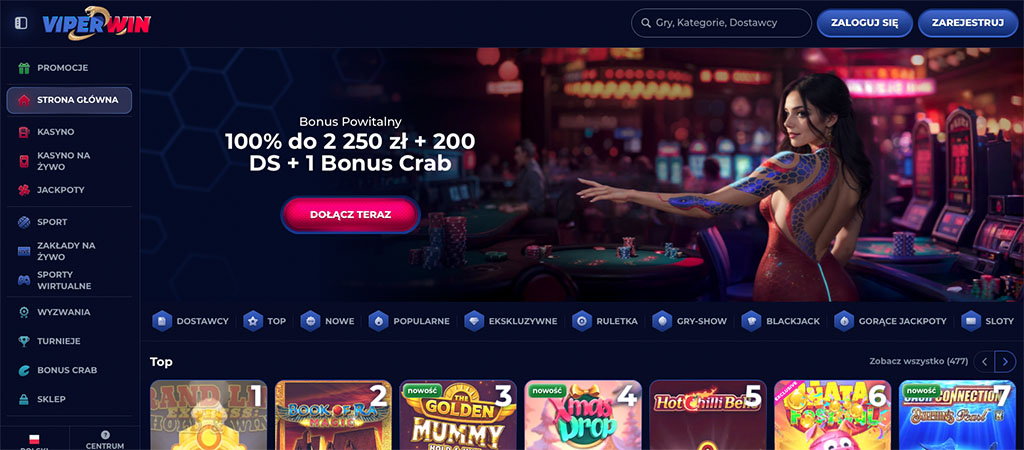 ViperWin Casino – Moja Opinia o Ofercie Kasyno Online 2026
