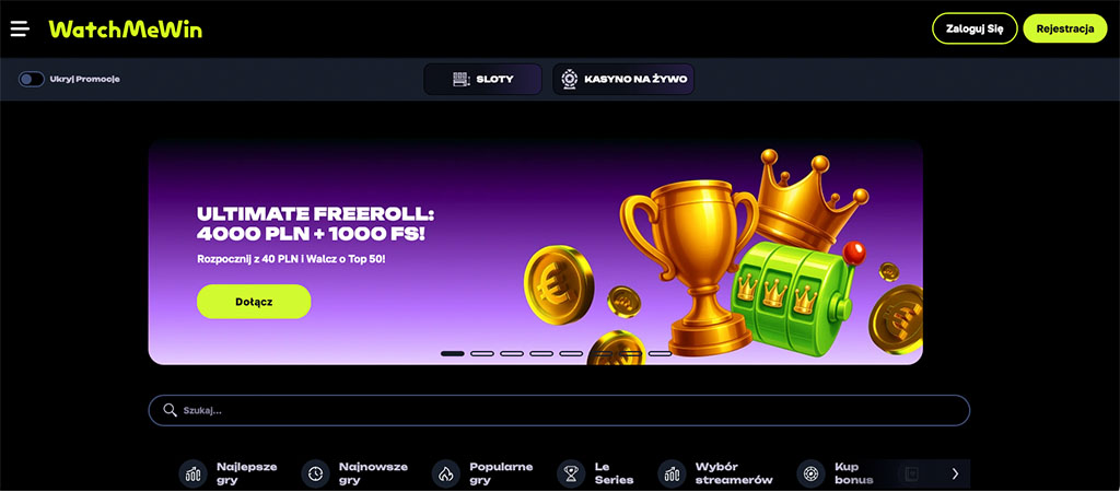 WatchMeWin Casino – Nowy Test Nowego Kasyna Online