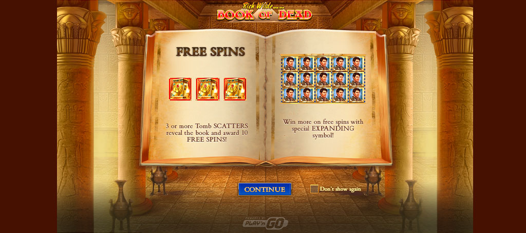 Book of Dead, Gry w Kasynach Online-Book of Dead