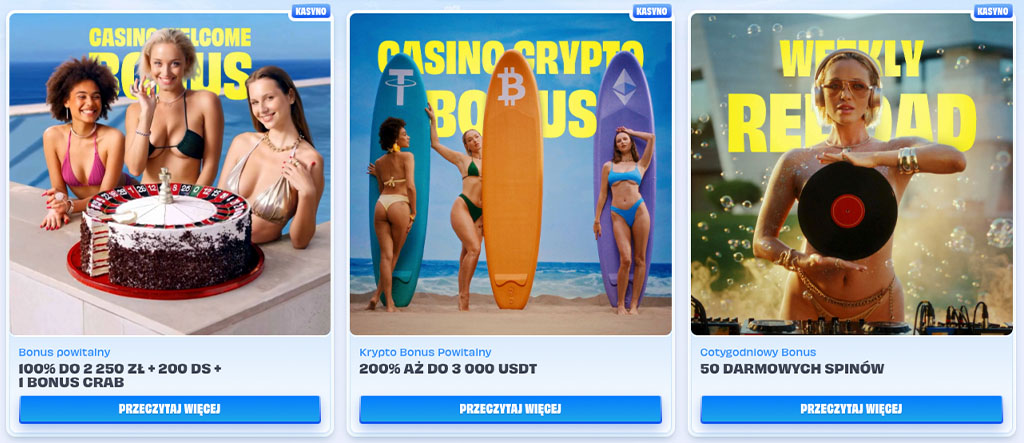 Weekend Crypto Reload, kasyno online