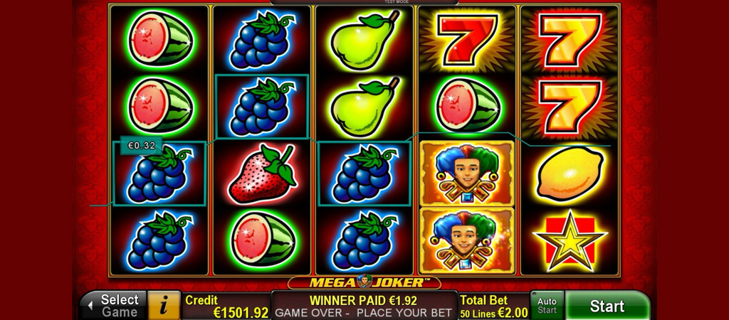 Mega Joker, Gry Slot, online casino