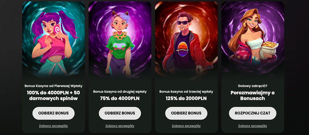 Serce Kasyna Spinaro, Bonusów i Bonus Bez Depozytu